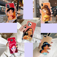 Flexible TPU เคสโทรศัพท์ หรับ Xiaomi Redmi Note 7 9C 9T 8A 8 9 6 9A 7A 9S 6A Pro Max Power Prime Lite ProDK-33 Disney Princess