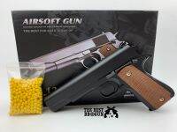 ปืนอัดลมสปริง G.13 (M1911) บอดี้เหล็ก  แถมฟรี!!! ลูกเซรามิค