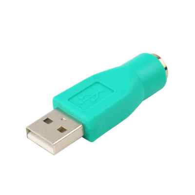 ตัวแปลง USB ชายเป็นอะแดปเตอร์ตัวเมียเมาส์แป้นพิมพ์คอมพิวเตอร์อุปกรณ์แปลงอิเล็กทรอนิกส์สำหรับใช้ในครัวเรือน