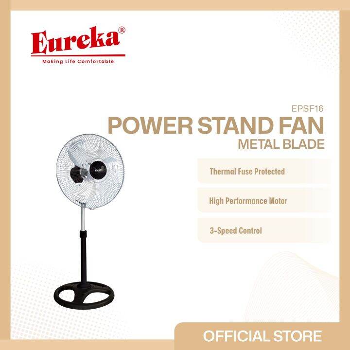 Eureka Power Stand Fan Metal Blade 16" EPSF16 Lazada PH
