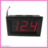 Manao DC 0-30V 3สายไฟ LED Digital Display PANEL volt Meter แรงดันไฟฟ้ารถมอเตอร์