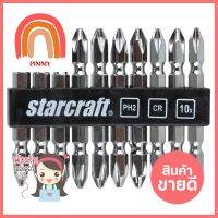 ดอกไขควง หัวสลับ STARCRAFT 700138 65MM 10EADOUBLE-ENDED SCREWDRIVER BIT STARCRAFT 700138 65MM 10EA/SET **ราคาดีที่สุด**