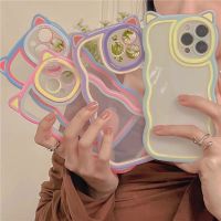 Supercase?i7-i13promax เคสขอบหยัก เคสขอบมาม่า ลายหูแมว I7 I8 I7PLUS I8PLUS IX IXR i11 i11promax i12 i13 i13promax