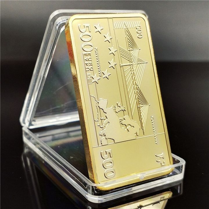 500-eur-coins-european-commemorative-block-coins-european-and-american-square-gold-plated-block-commemorative-coins