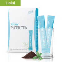 Atomy Puer Tea อะโทมี่ ผู่เอ๋อร์ ที ของแท้100% (ชาผงสำเร็จรูป) ลดน้ำตาลในเส้นเลือด ให้พลังงาน 0 กิโลแคลอรี