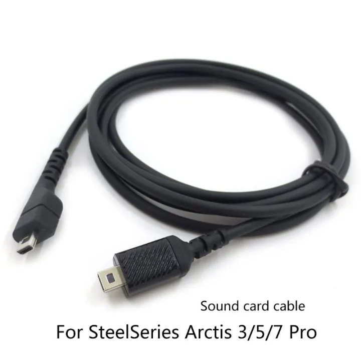 Replacement Sound Card Extension Cords Audio Cables For SteelSeries