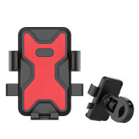 Motorcycle Bike Phone Holder Gps Bracket Mount Clip Mirror Handlebar Fixing Clip For 4.7-6.5 Inch Mobile Phones