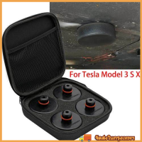 wjhh Automobile Lifting Jack Pad  with Storage Case Fit for Tesla Model 3/S/x/Y