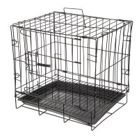 Dog Crate Kennel Cage Tent Pet Crates Pen Dogs Portable Puppy Indoor Cages Folding Exercise Large Iron Metal Collapsible Play