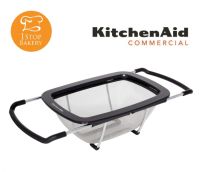 KitchenAid KG867OB Explandable Colander Black / ตระแกรงล้างผักผลไม้