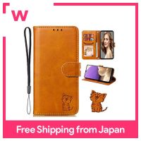 AQUOS เคส WISH3 AQUOS Wish 3เคส A302SH หนังสือคู่มือ SH-53D อะควอสคมชัด WISH 3เคสอะควอสคมชัด Wish SH-53D อะควอสคมชัด Wish3เคสโทรศัพท์น่ารักตัวละครเคสมือถือแมวยิ้มรอยยิ้มเคสป้องกันลายแมวแอนิเมชั่น...