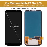 ZZOOI 6.01" Original AMOLED For Motorola Moto Z3 Play LCD Display Z3play XT1929 With Burn-shadow Touch Screen Digitizer Assembly