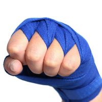 1pcs Cotton Boxing Bandage Wrist Wraps Combat Protect Boxing Sport Kickboxing Muay Thai Handwraps Training Gloves 2.5M