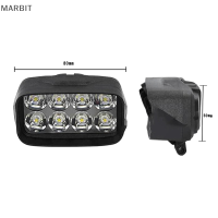 MARBIT dongchengdianzi Crystalwave รถจักรยานยนต์รถยนต์ super bright 8 ไฟ LED ไฟหน้าสปอตไลท์ไฟหน้า