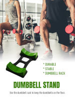 【ในสต็อก + ของแท้100% 】1 Home Gym อุปกรณ์ยกน้ำหนัก Dumbbell Storage Rack Holder Base