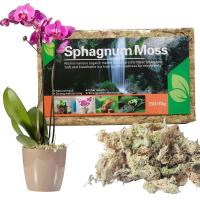 150G Organic Fertilizer Natural Sphagnum Moss Orchid Potting Mix Dried For Home Gardening Plants Help With Maintain Humidity