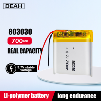 803030 083030 3.7โวลต์700มิลลิแอมป์ชั่วโมง Li-Po ลิเธียม Polymeer Oplaadbare Batterij สำหรับ Mp3 Mp4 Speelgoed Gps Pda หลอดไฟ Led นวดบลูทูธลำโพง