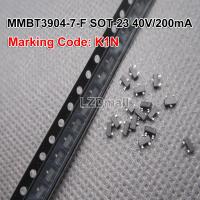 20pcs MMBT3904-7-F MMBT3904 SOT-23 SOT23 40V 200mA NPN SMD Triode Marking Code K1N new original