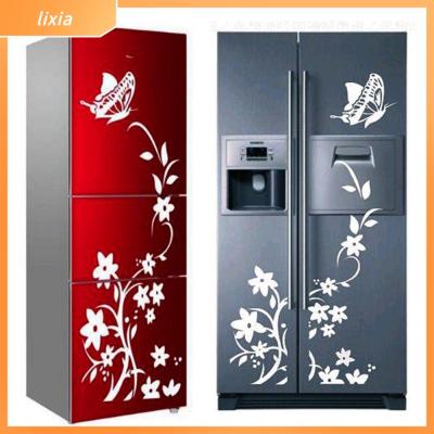 LIXIA New Home Decoration Kitchen Living Room Multi-color Art Mural Decor Wall Stickers Creative Refrigerator Sticker Wallpaper