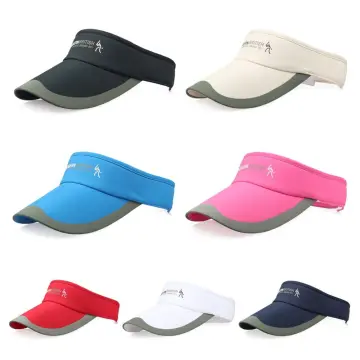 Spring Summer Sports Sun Hats Women Men Hat Cap Adjustable Cotton Visor UV  Protection Top Empty Tennis Golf Running Sunscreen