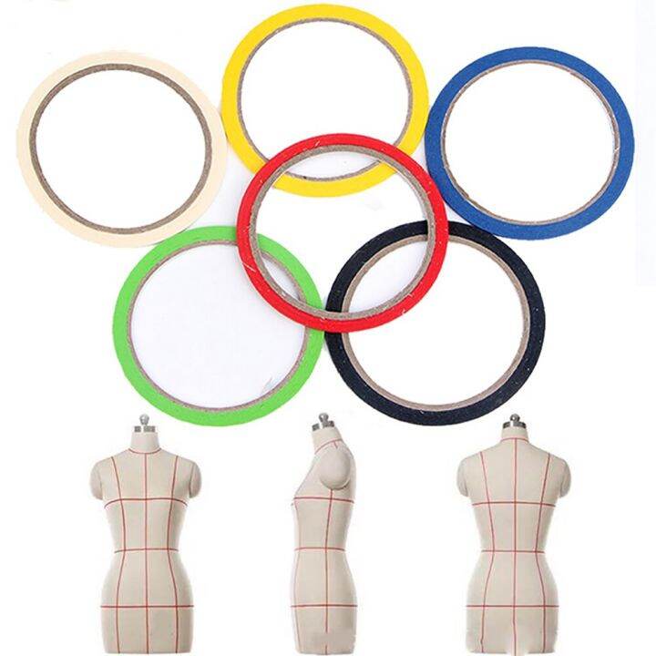 3mm-5mm-20m-draping-tape-mannequin-marking-tape-clothes-sewing-whiteboard-making-tape-self-adhesive-artist-tape-for-sewing-marks