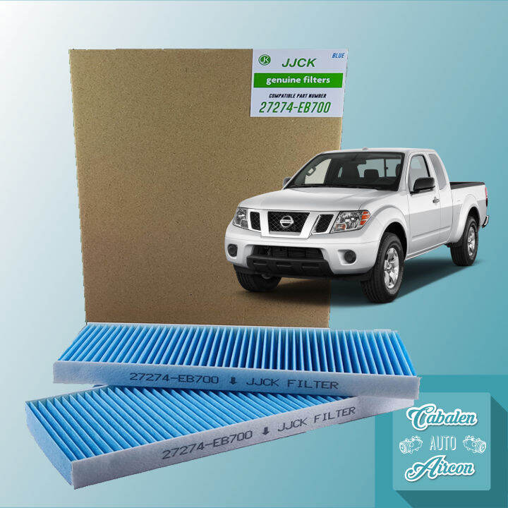 Cabin Aircon filter for Nissan Navara D40(JJCK BLUE HEPA) Lazada PH