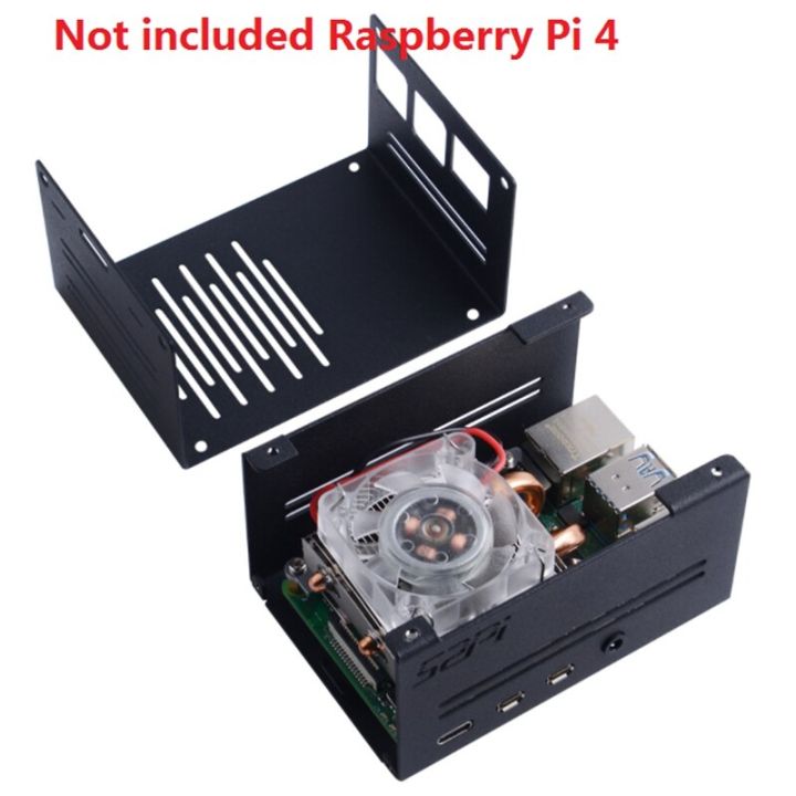 metal-case-for-raspberry-pi-4-amp-raspberry-pi-horizontal-ice-cpu-cooling-fan-for-raspberry-pi-accessories