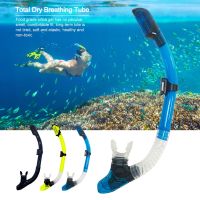 Diving Snorkel Silicone Full Dry Mouthpiece Swimming Underwater Diving Air Breathing Tube Hose Snorkeling Gear Diving Tube