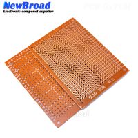 NewBroad 10Pcs 5*7 PCB 5x7 PCB 5cm 7cm DIY Prototype Paper PCB Universal Board yellow WATTY Electronics