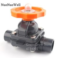 OD 20~110mm UPVC Gate Diaphragm Valve Aquarium Tank Irrigation Adapter Garden Water Connectors Industrial Water Pipe Fittings Valves