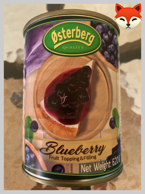 { OSTERBERG } Blueberry Fruit Topping &amp; Filling Size 620 g.