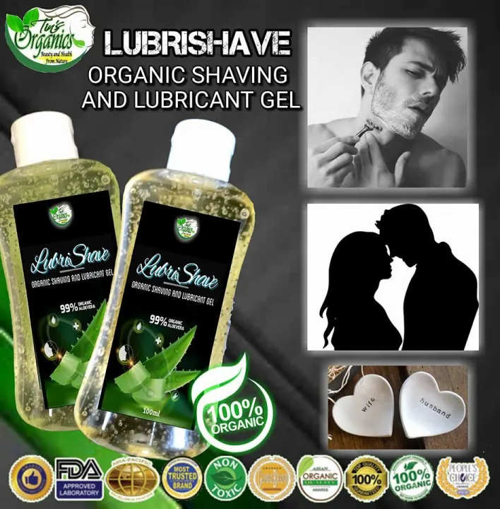 Lubrishave gel aloe vera lubricant and shaving gel Lazada PH