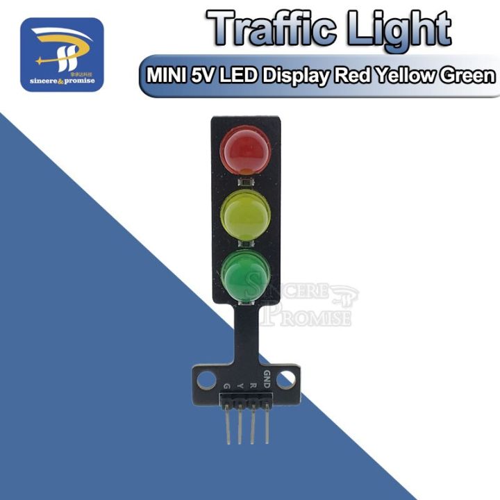 Mini 5V Traffic Light LED Display Module for Arduino Red Yellow