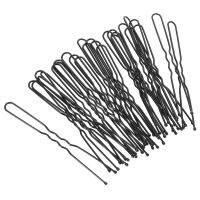 ROSENICE【Low Price】 50pcs U-Shaped ผม Forks ผู้หญิง Hairpins Bun Hairpin Updo เครื่องมือจัดแต่งทรงผมอุปกรณ์เสริมผม