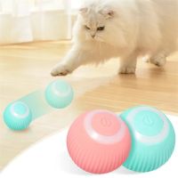 【YF】 Smart Cat Toys Automatic Rolling Ball Electric Interactive Toy For Cats Training Self-moving Kitten Accessories