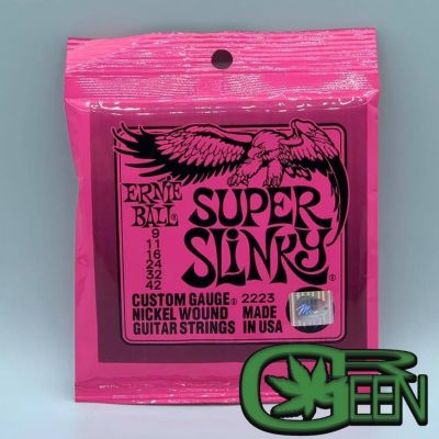 Ernie Ball สายกีตาร์ไฟฟ้า รุ่น Super Slinky 2223 No.9