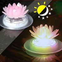 Courtyard Decor Pond Lights Water Proof Solar Float Lamp Garden Light Landscape Decorative Colorful Floating Lights