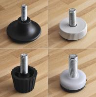 【YF】♕◙™  4PCS Adjustable Leg Table Height Adjustment Bracket Floor Protection Anti-skid Base Accessories