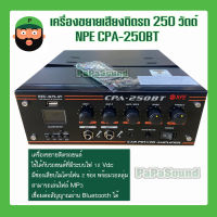 เครื่องขยายติดรถยนต์ 250 วัตต์  NPE CPA-250BT  มีเก็บเงินปลายทาง