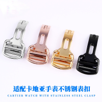 สแตนเลสสายนาฬิกาข้อมือหัวเข็มขัดสำหรับ Cartier ถังลอนดอนสีฟ้าบอลลูนสแตนเลสนาฬิกาหัวเข็มขัดอุปกรณ์เสริม18 20มิลลิเมตร