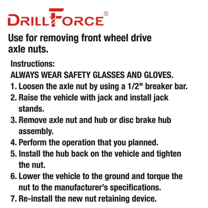 hot-dt-drillforce-8-41mm-short-wrench-socket-driver-1-2-car-truck-tire-repair-industrial-pneumatic