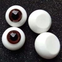 12mm14mm16mm18mm BJD Doll Pressure Eyes Brown Glass Eyes Doll Making Accessories Doll Eyes Diy Simulation Eyes