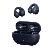 Wireless Ear Clip Earbuds Bone Conduction Earphones With Built-in Mic Stereo Sound Earphones For Sport Cycling Running Work