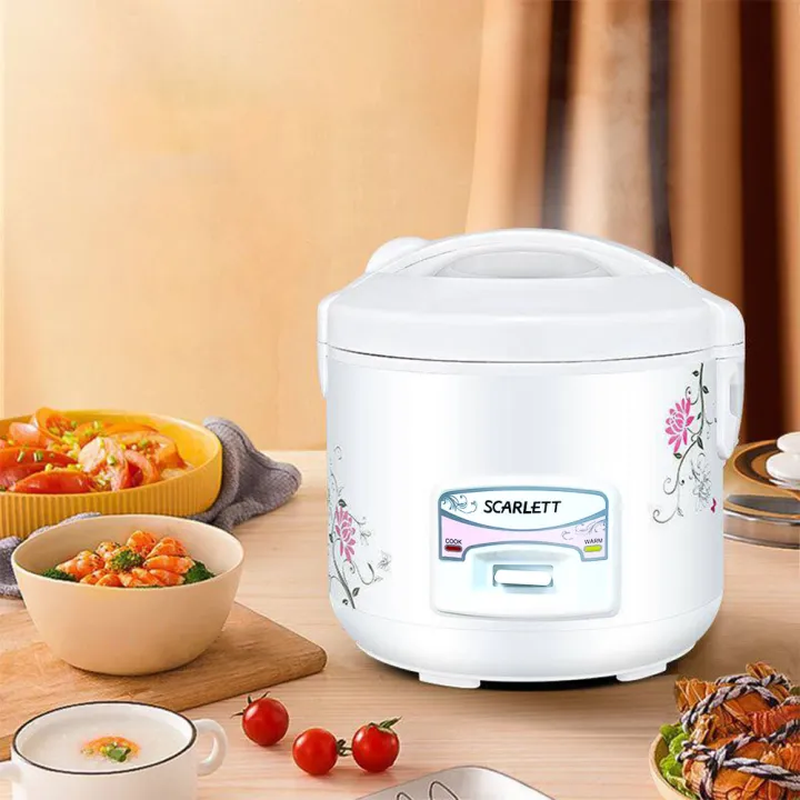 0.8/1.2 Liters Jar Type Rice Cooker With Measuring Cup and Rice Paddle