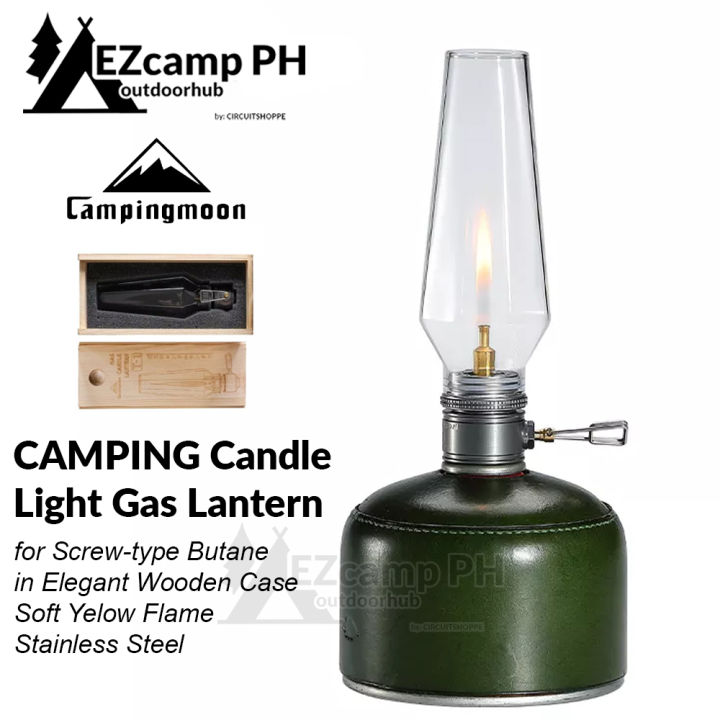 Campingmoon T 1 Gas Butane Candle Light Lantern Lamp Camping Atmosphere