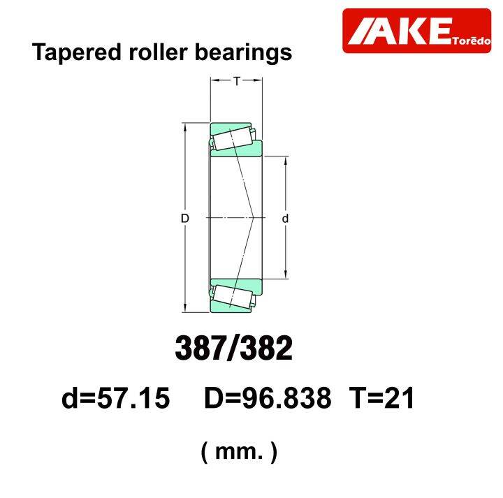 387-382-ตลับลูกปืนเม็ดเรียว-387-382-tapered-roller-bearings-387-382-จัดจำหน่ายโดย-ake-tor-do