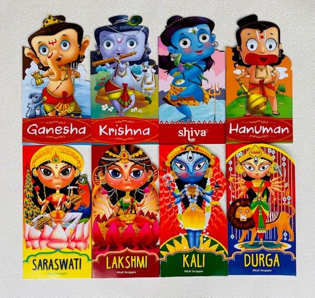 Deities Story Set/Hinduism/Hindu Books/Mythology/Indian Mythology/Ganesha/ Shiva/Krishna/Durga/Lakshmi/Hanuman/Saraswati | Lazada