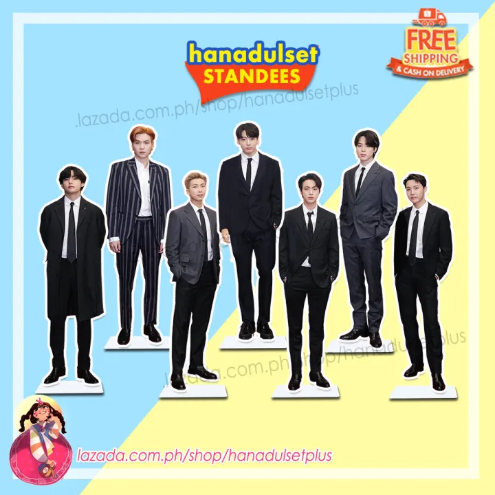 5 Inches Bts Ptd On Stage Version Set 7 Pcs Kpop Standee