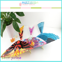 mazalan DIY ยางยืดยางรัดขับเคลื่อนนกบินว่าวตลกเด็กของเล่นกลางแจ้งของขวัญ