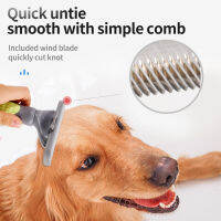 Dog Deshedding Brush, Desheeding Tool for Large Dogs, Short Haired Dogs Cats Brush for Removing Loose Hair, Dog Deshedder